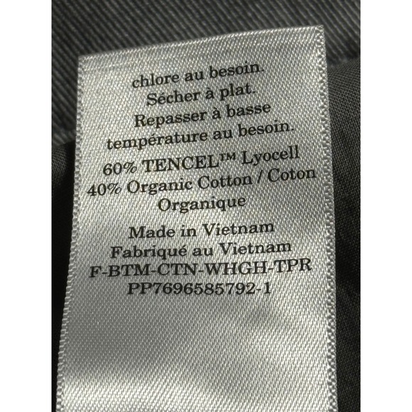 Everlane Draper tapered pants Grey Pleated High Waisted Trousers Women's 
Size 6 - Picture 10 of 12